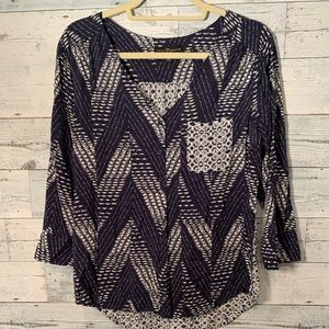 Fred David ladies v-neck top